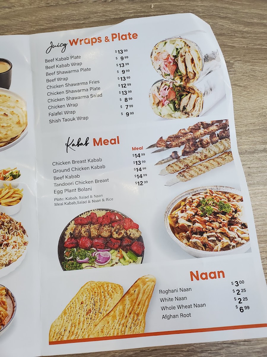 Juicy Shawarma & Grill Photo Menu 3