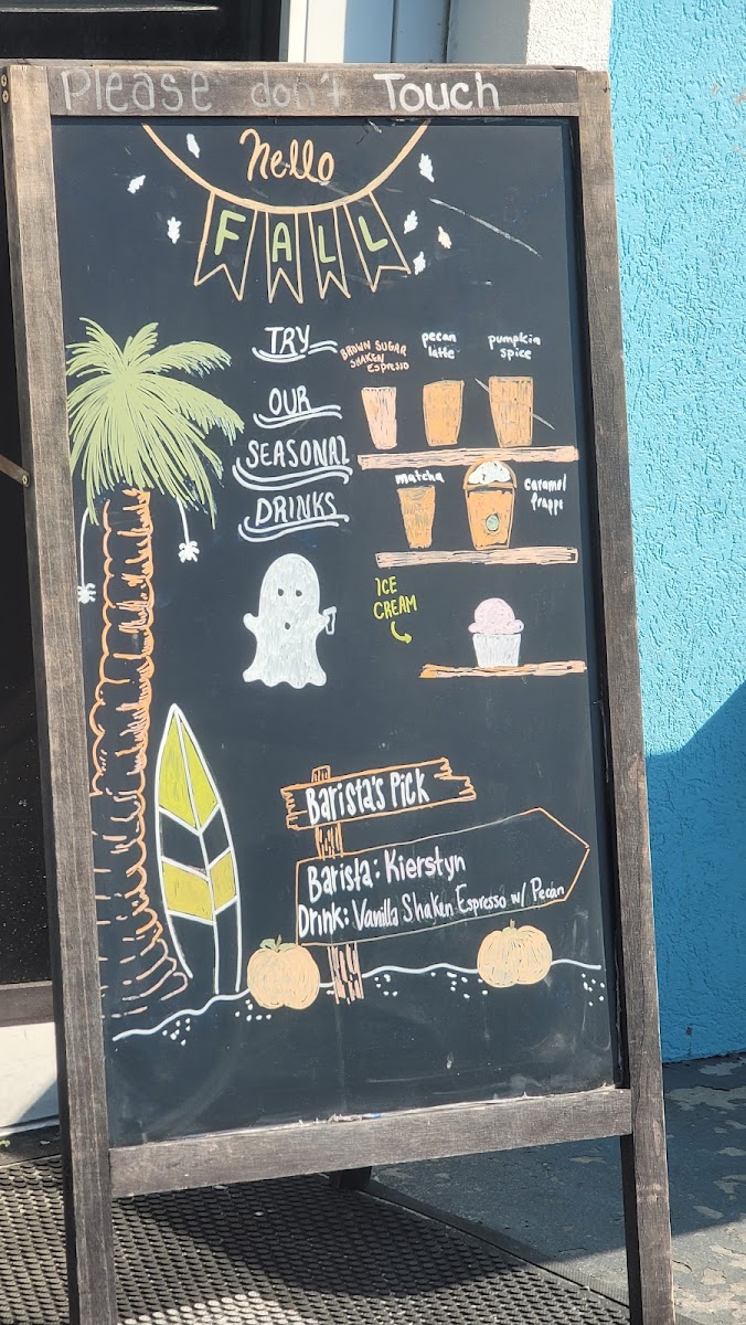 Coffee and Cream Photo Menu 2