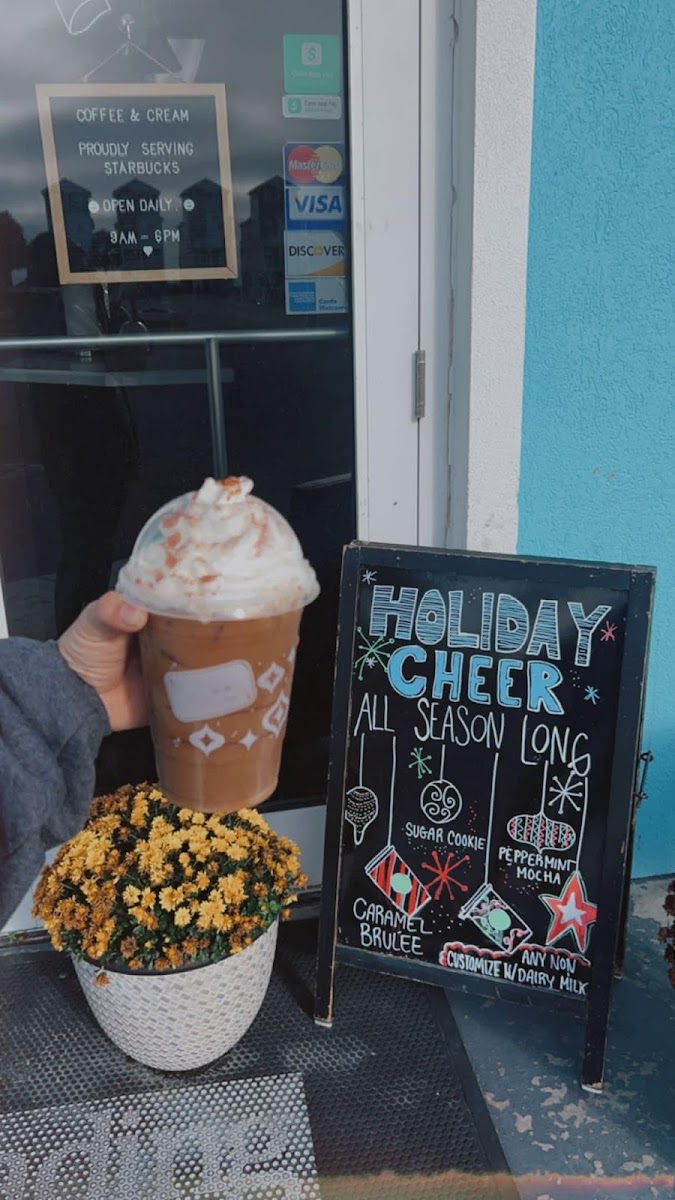 Coffee and Cream Photo Menu 5