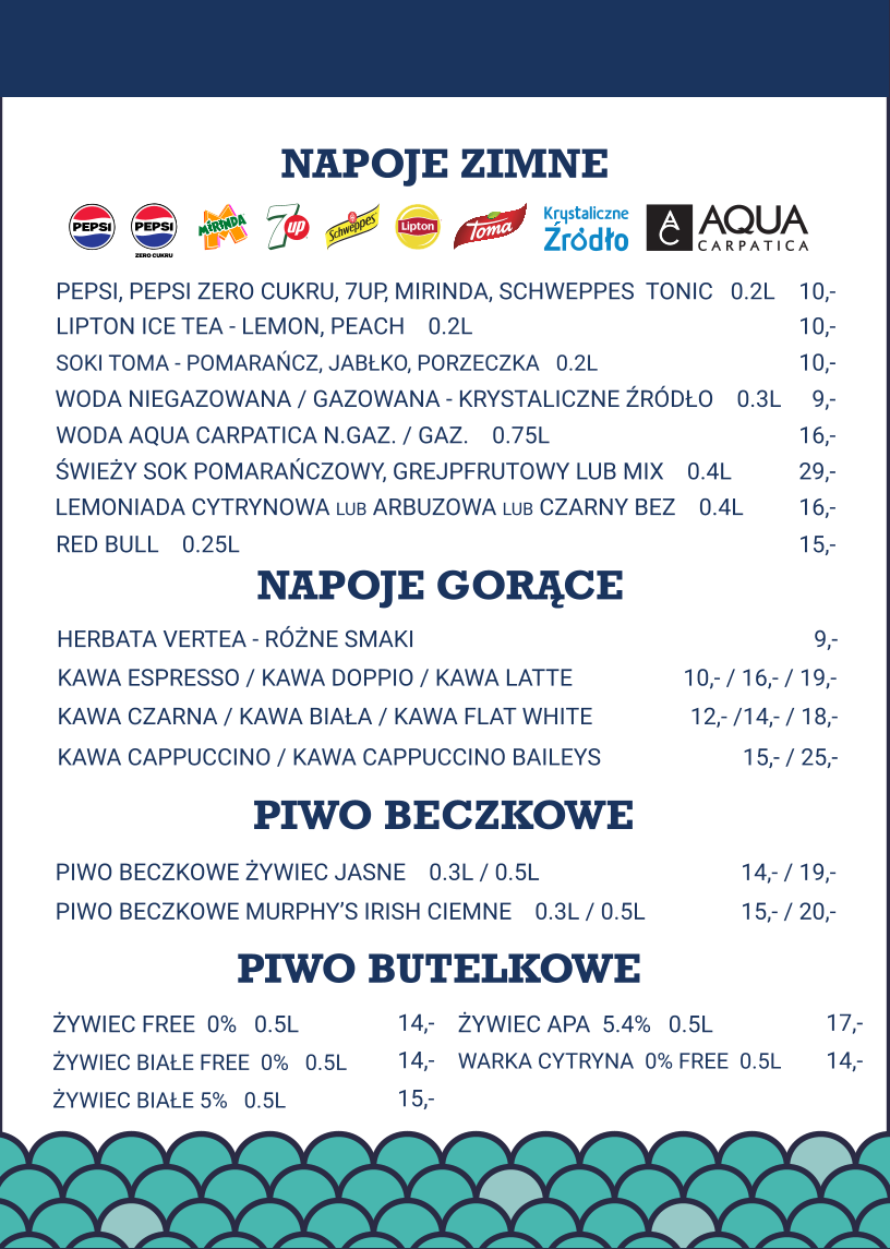 TAWERNA Buczkowski Photo Menu 1