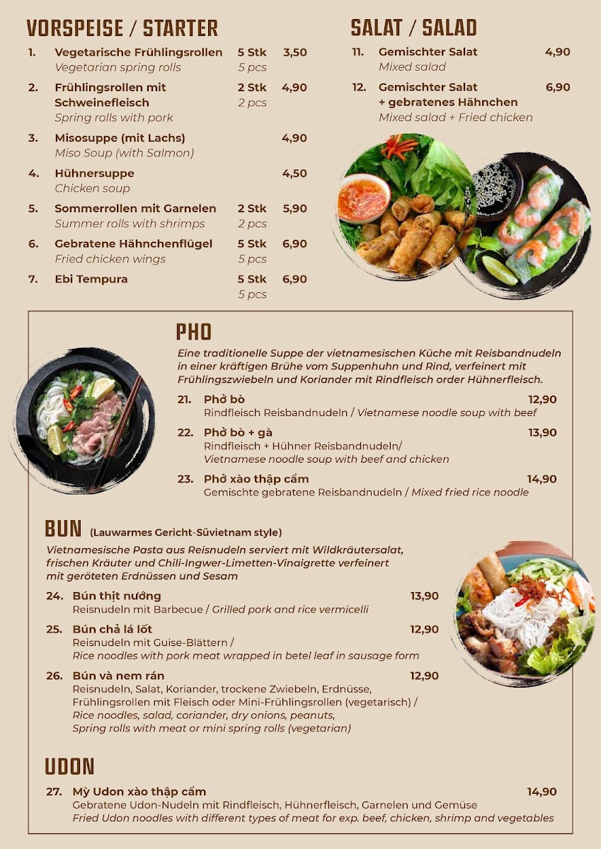 Rio Restaurant Photo Menu 1