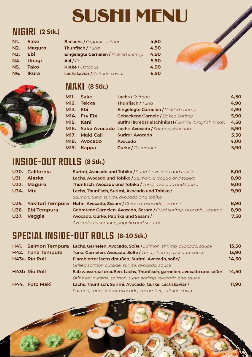 Rio Restaurant Photo Menu 3