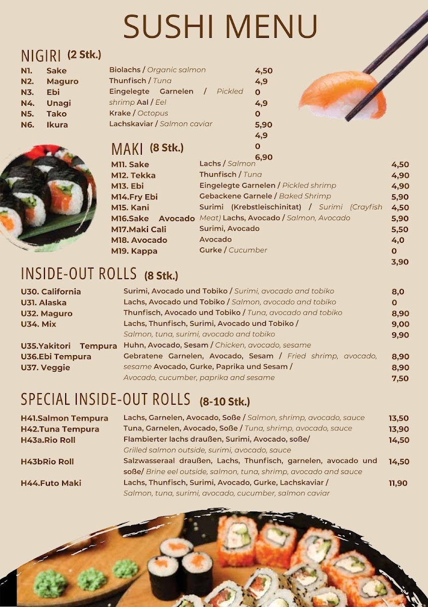 Rio Restaurant Photo Menu 9