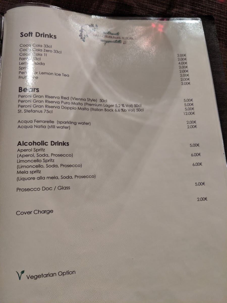 Tavernetta Cinquantotto Photo Menu 9
