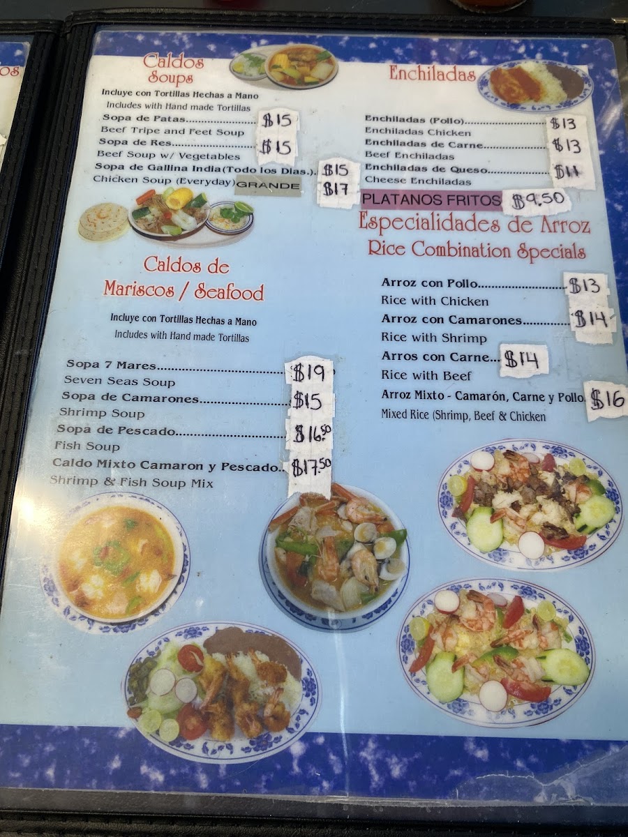 La Flor Blanca Photo Menu 3