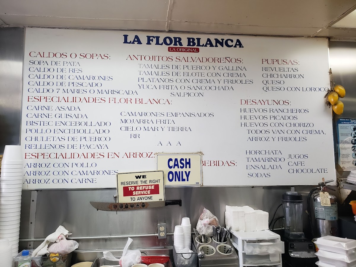 La Flor Blanca Photo Menu 8