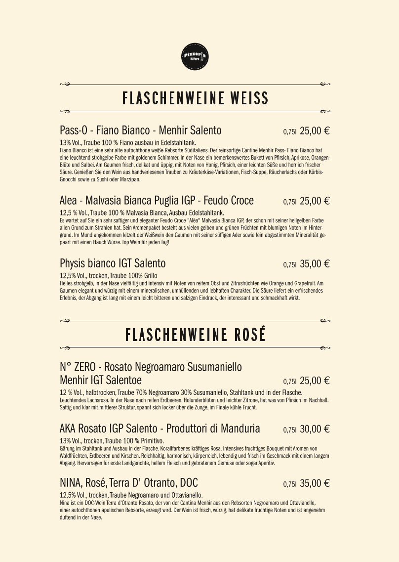 Pizzeria Il Faro Photo Menu 5