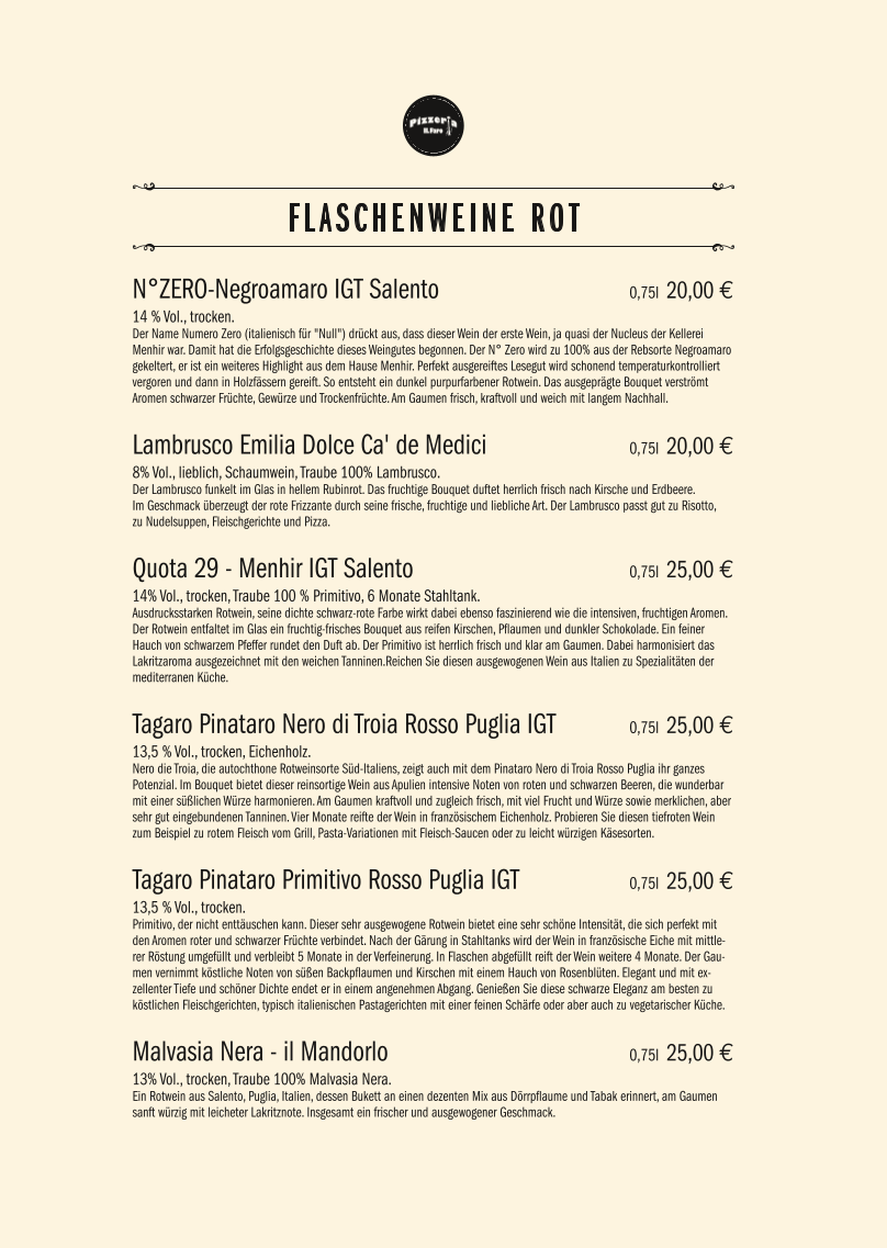 Pizzeria Il Faro Photo Menu 8