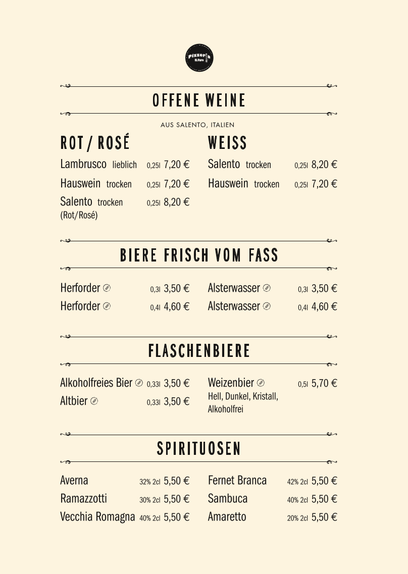 Pizzeria Il Faro Photo Menu 9