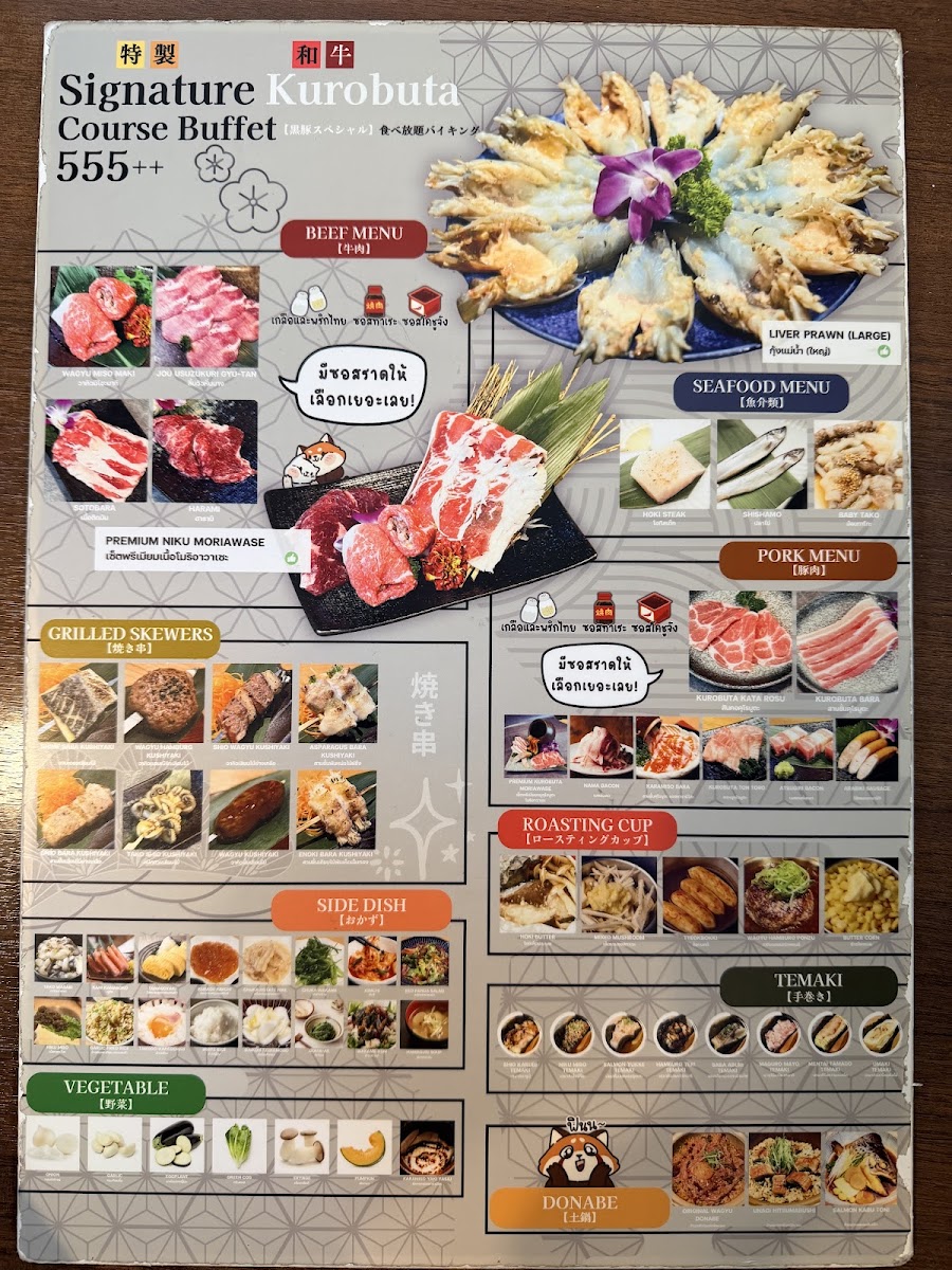 Red Panda Yakiniku (Phaya Thai) Photo Menu 2