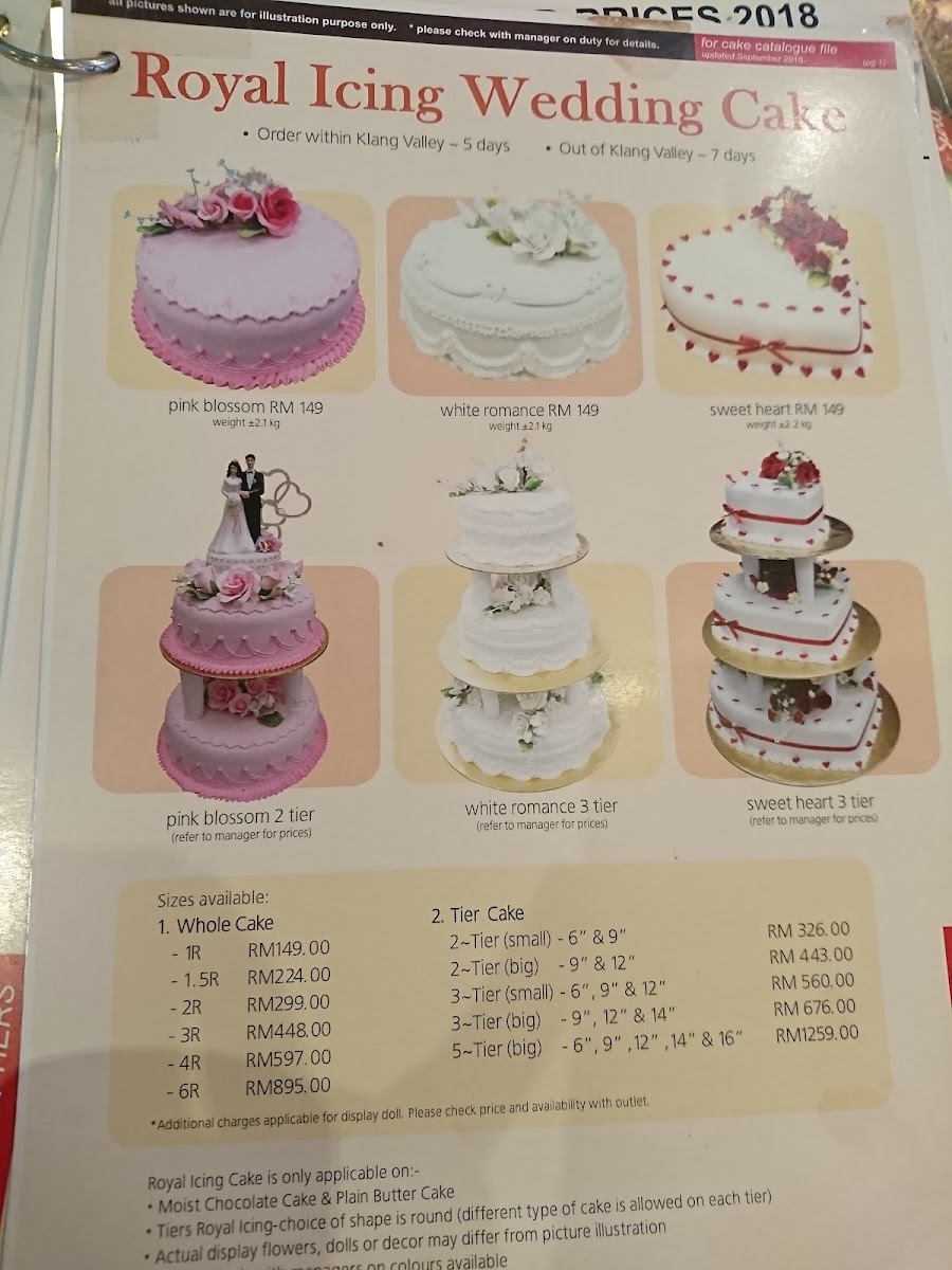 Secret Recipe Bandar Baru Ampang Photo Menu 3