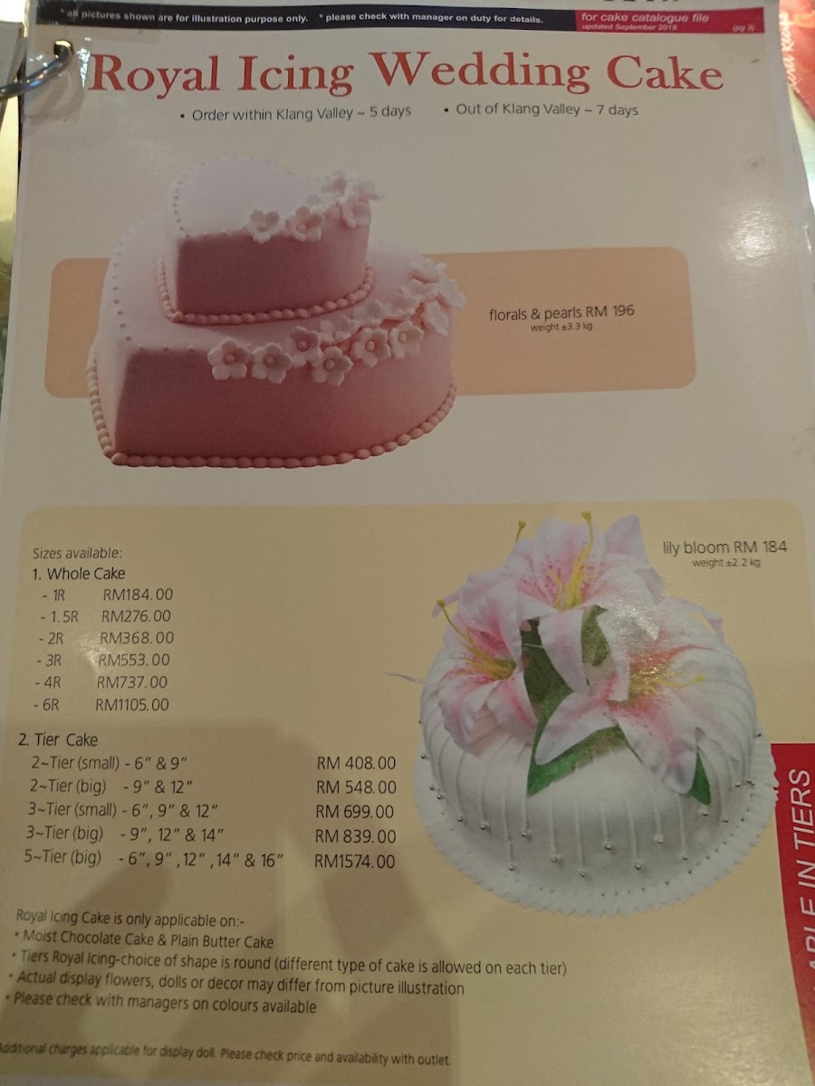 Secret Recipe Bandar Baru Ampang Photo Menu 4
