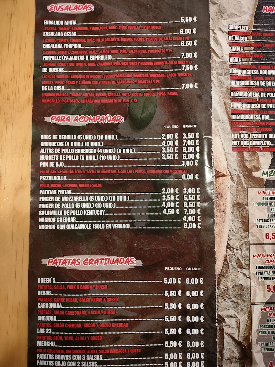 Pizza Queen's - Fernán Núñez Photo Menu 6