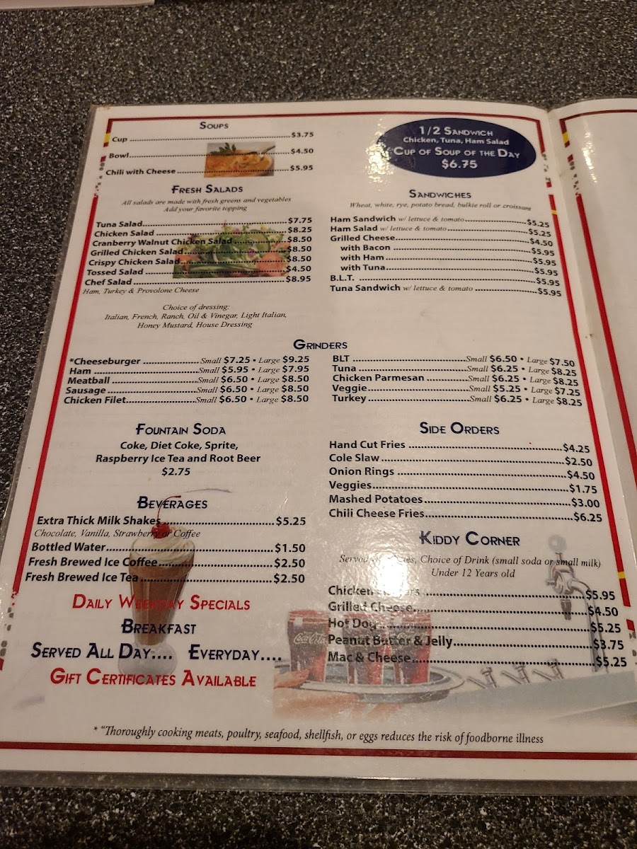 Charlene's Diner Photo Menu 10