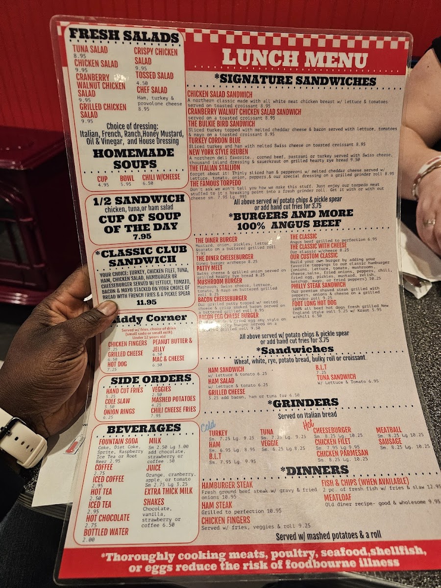 Charlene's Diner Photo Menu 3