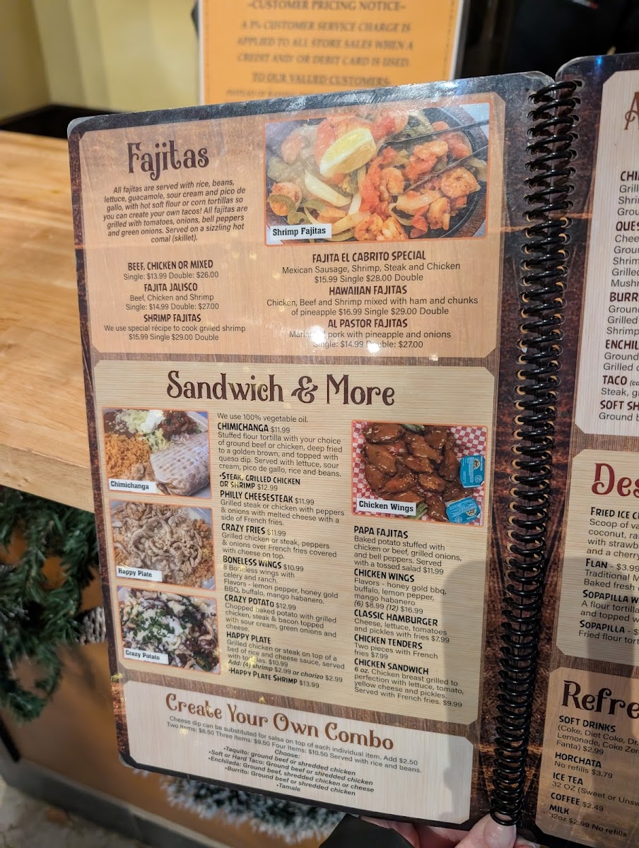 El Cabrito Grill and Bar Photo Menu 4