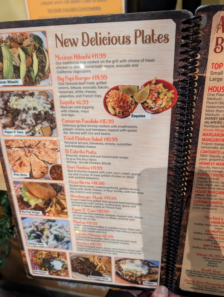 El Cabrito Grill and Bar Photo Menu 7
