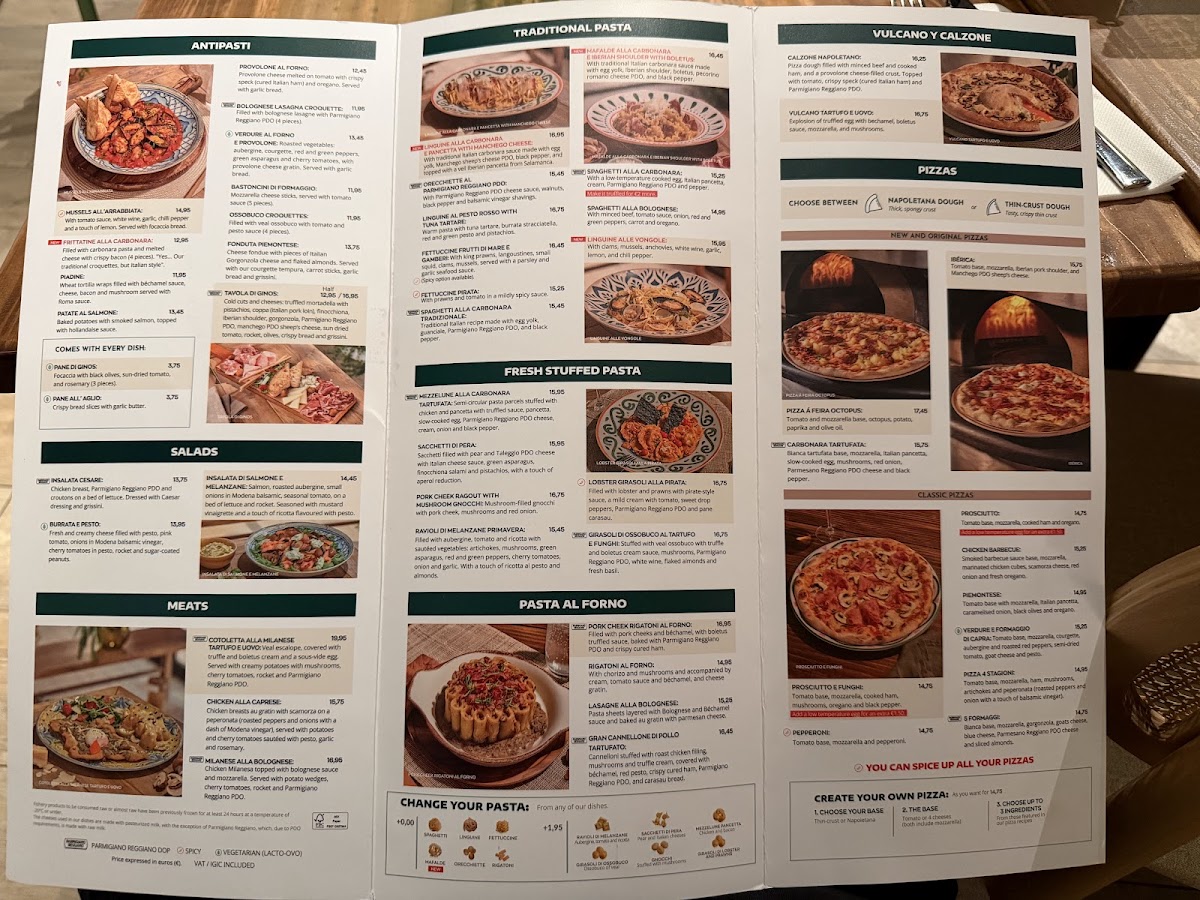Ginos Photo Menu 1