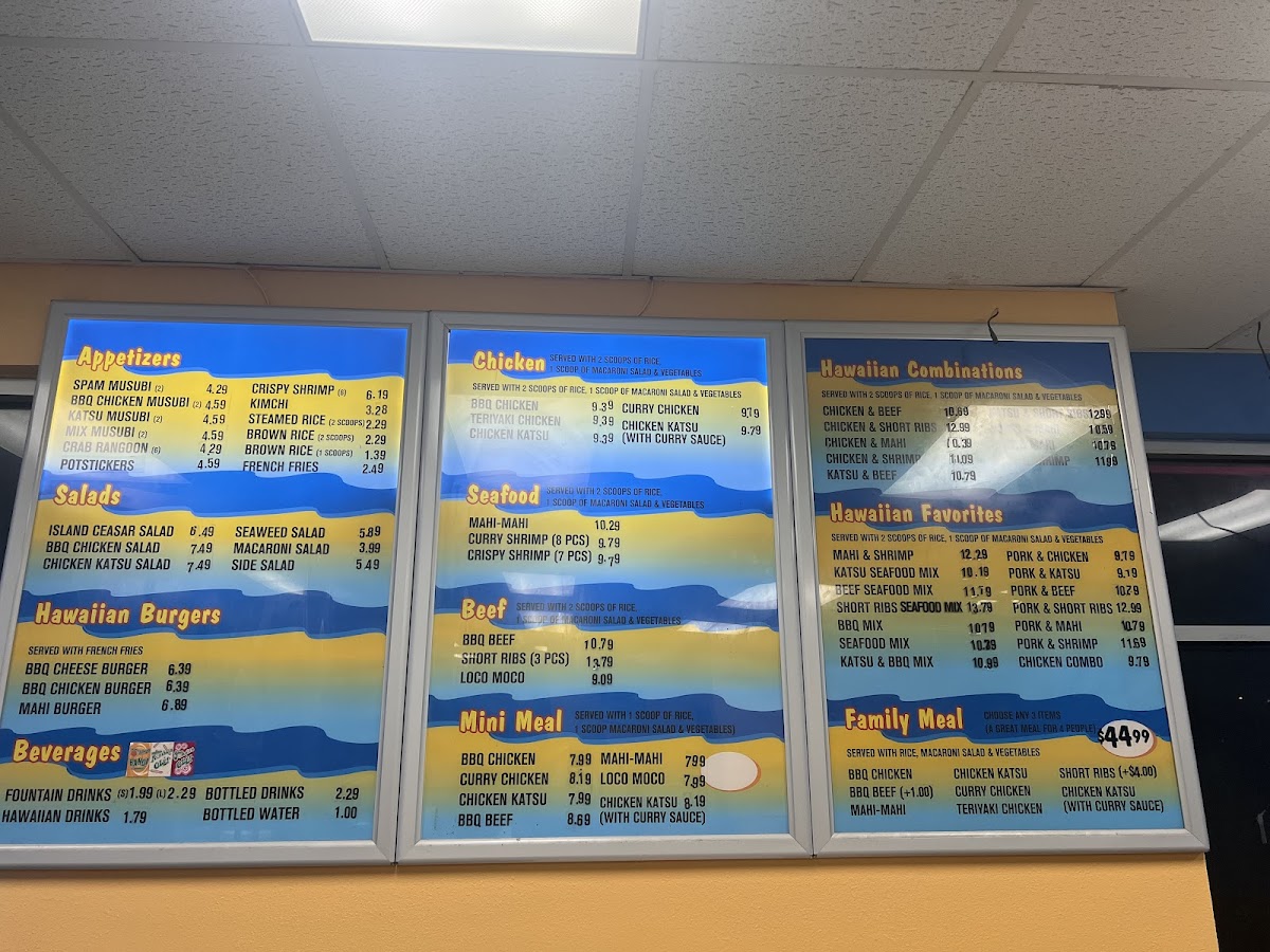 Ahi Hawaiian BBQ #1 Photo Menu 3
