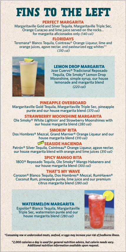 LandShark Bar & Grill - North Myrtle Beach Photo Menu 6