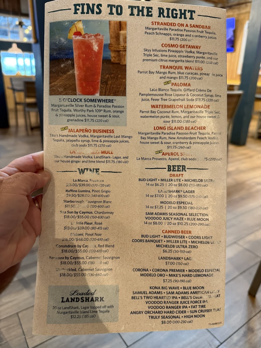 LandShark Bar & Grill - North Myrtle Beach Photo Menu 8