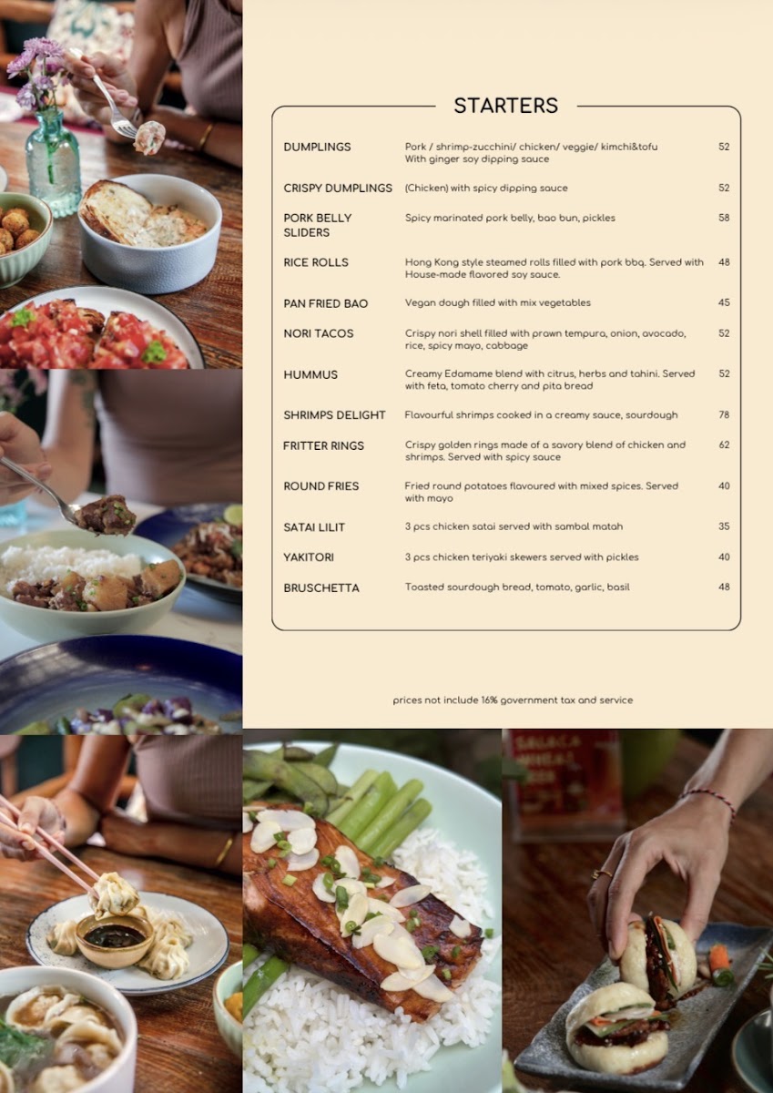 Blend Cafe Ubud Photo Menu 10