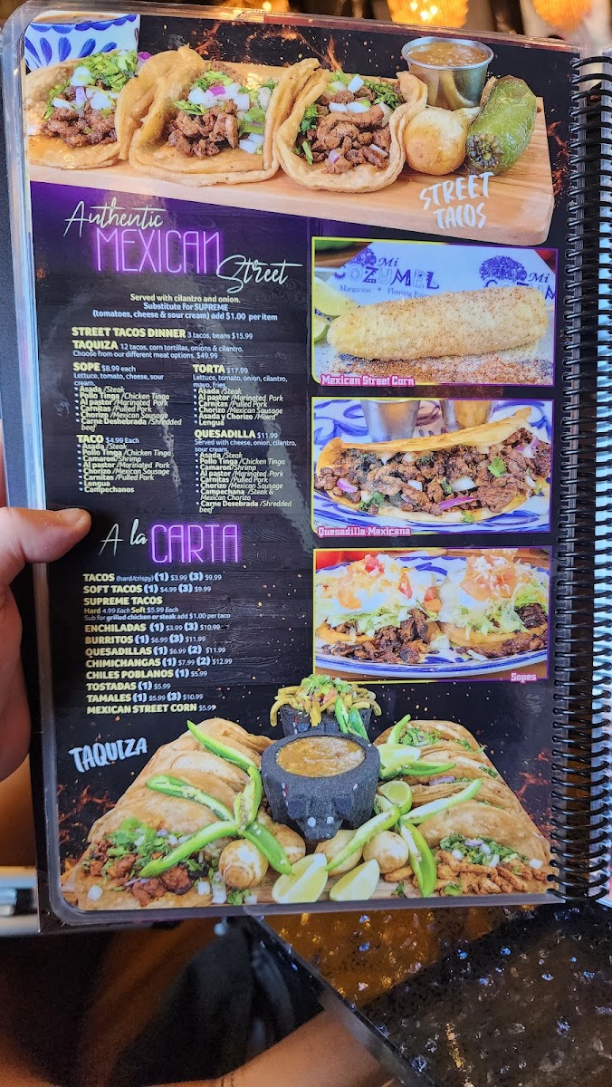 Mi Cozumel Photo Menu 9