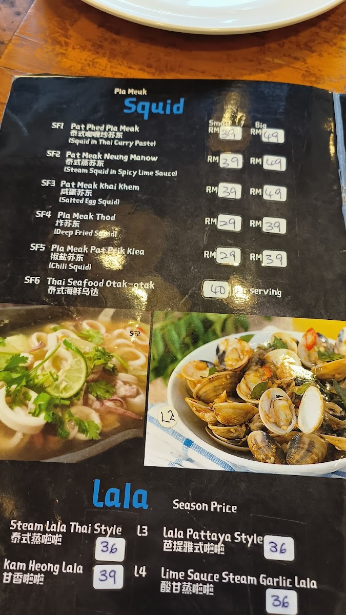 Sri Thai Authentic Cuisine Photo Menu 3