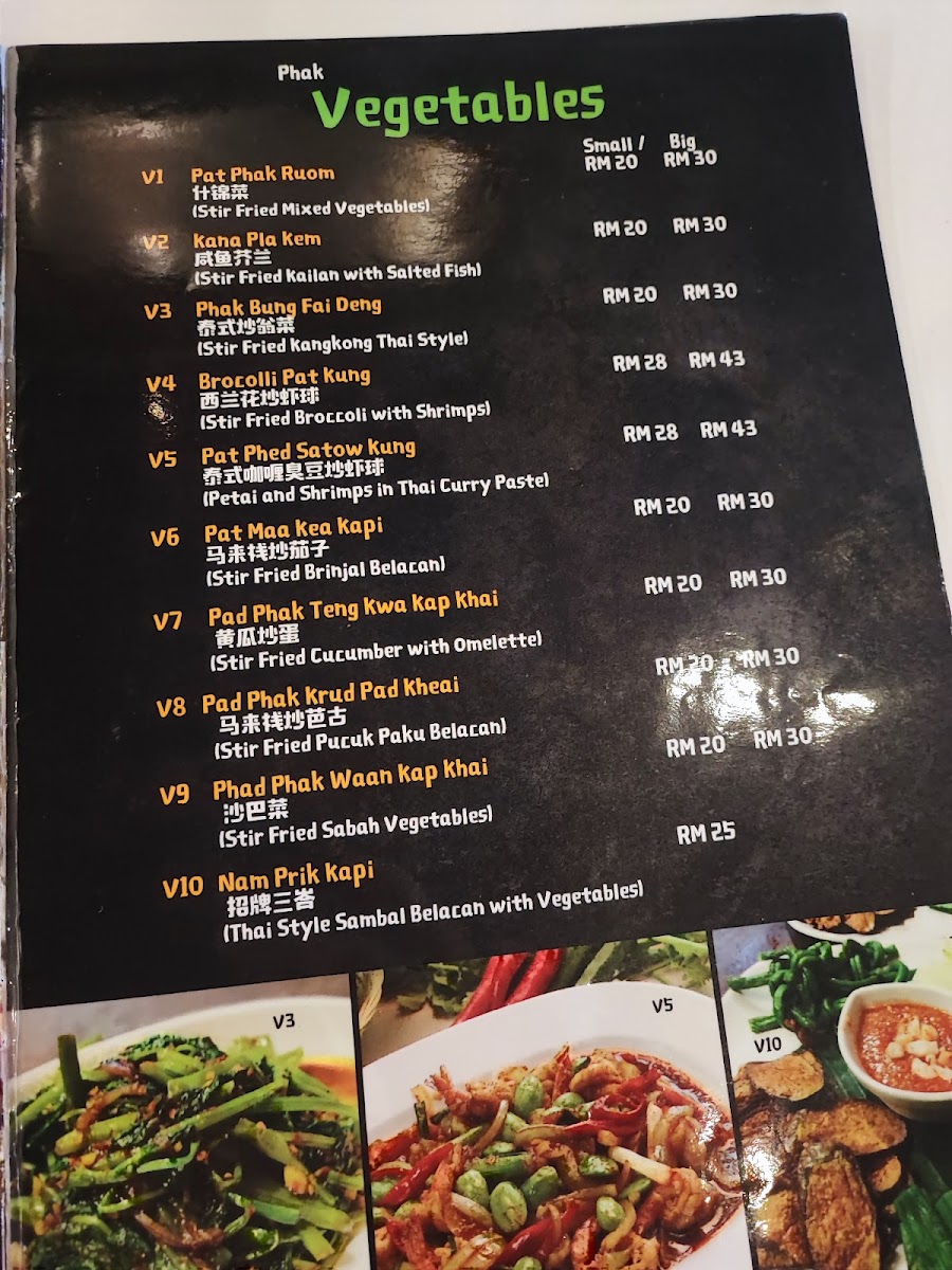 Sri Thai Authentic Cuisine Photo Menu 6