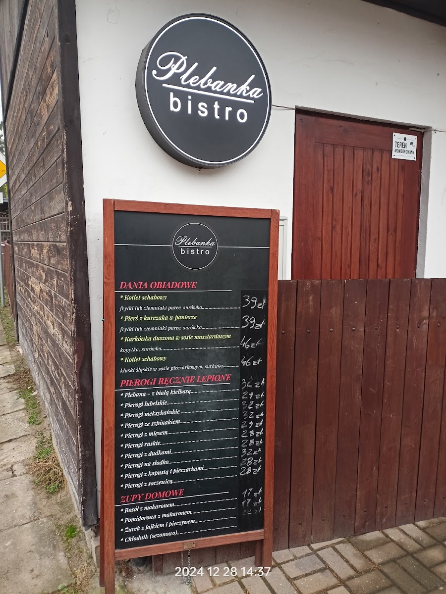 Plebanka Bistro Photo Menu 1