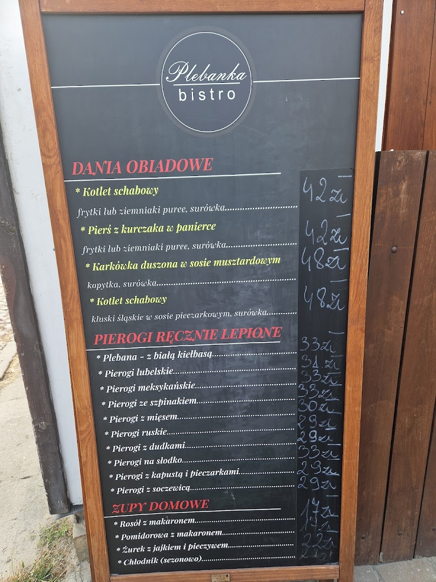 Plebanka Bistro Photo Menu 7