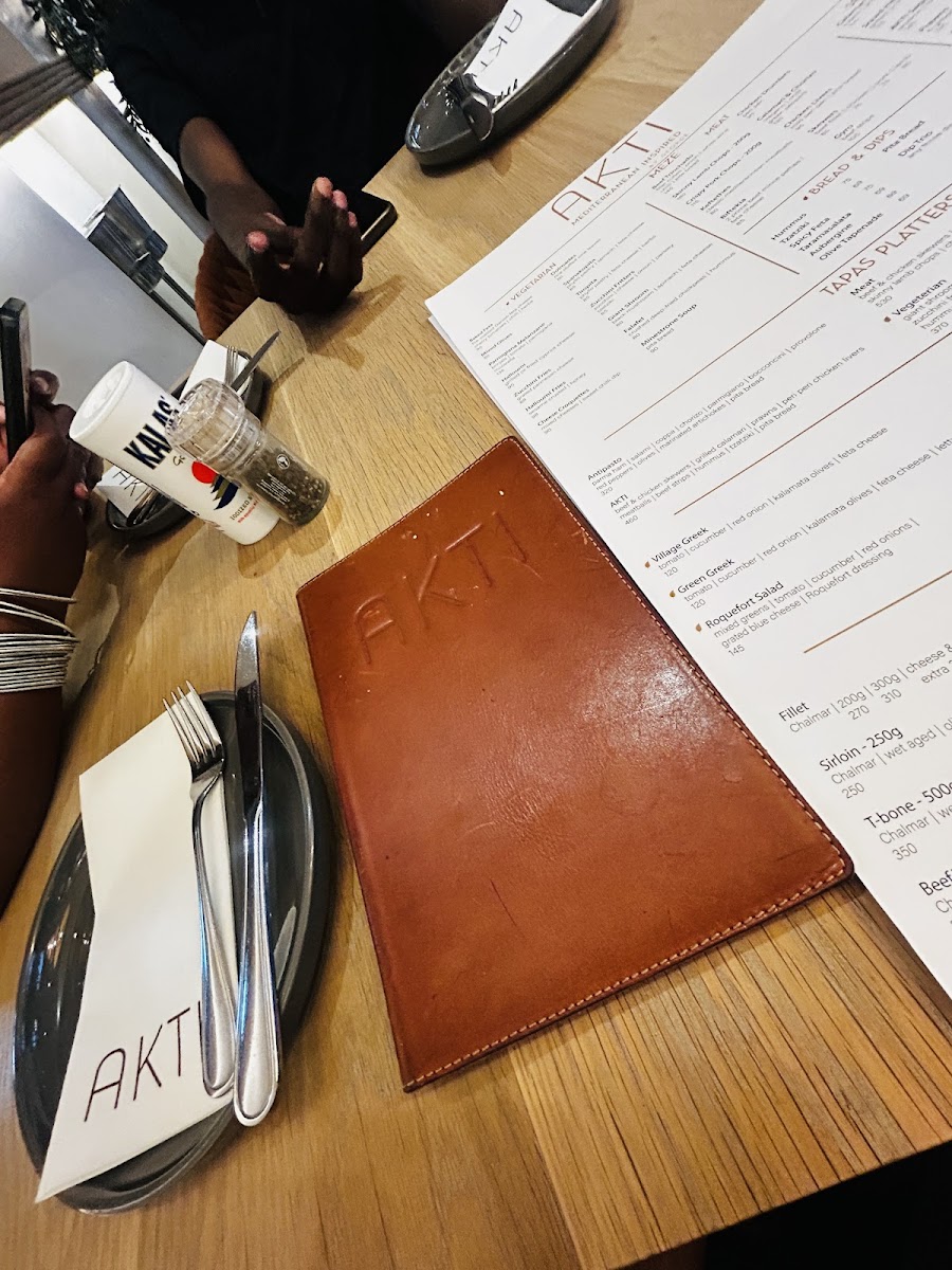 AKTI Mediterranean Rosebank Photo Menu 5