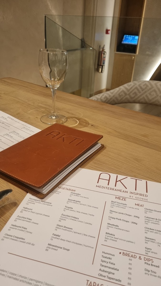 AKTI Mediterranean Rosebank Photo Menu 9