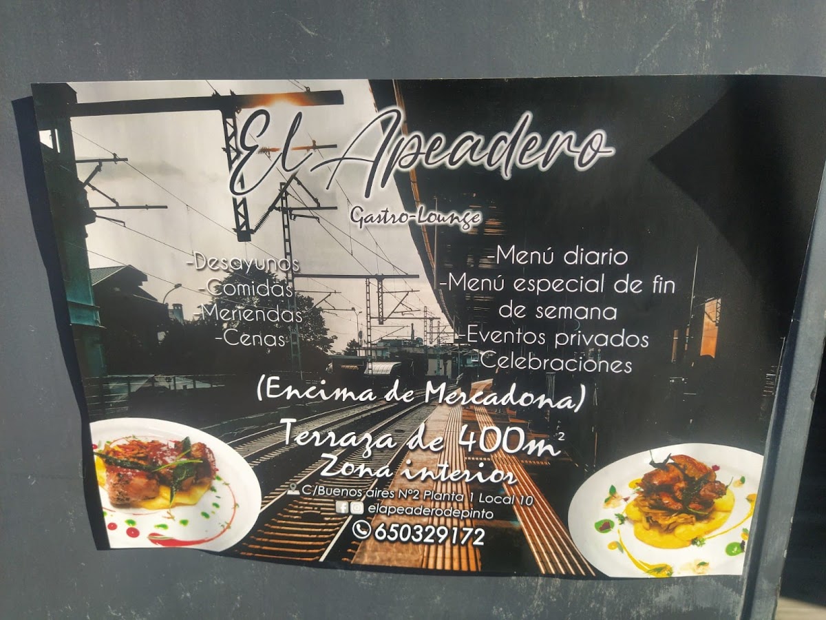 El Apeadero de Pinto Photo Menu 4