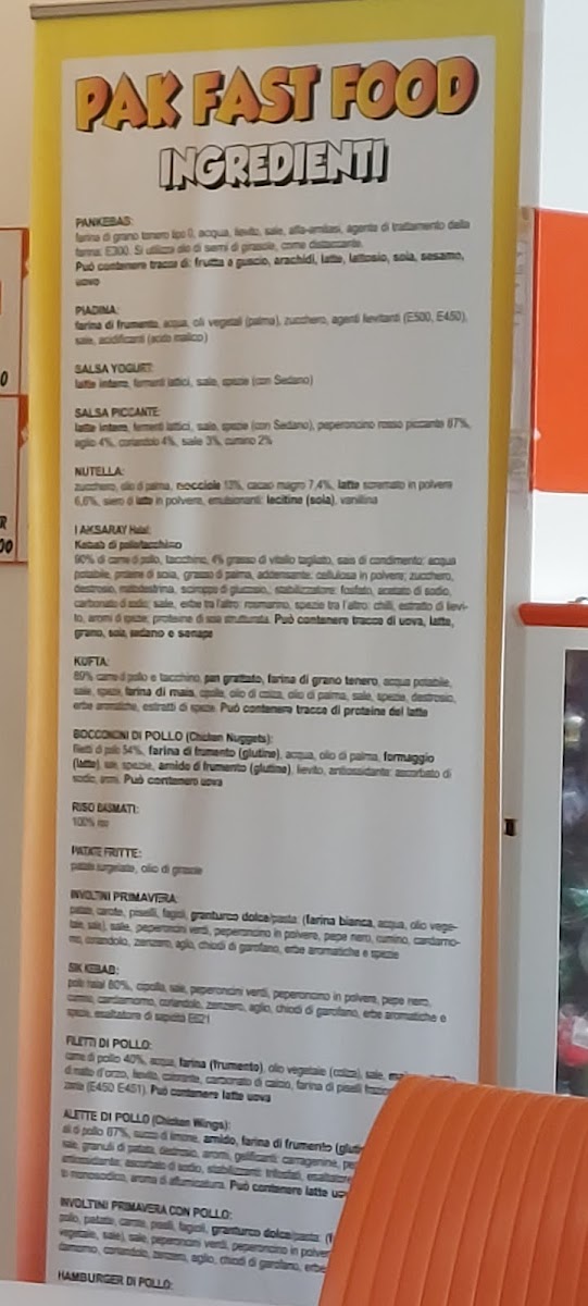 Elia Fast Food Photo Menu 2