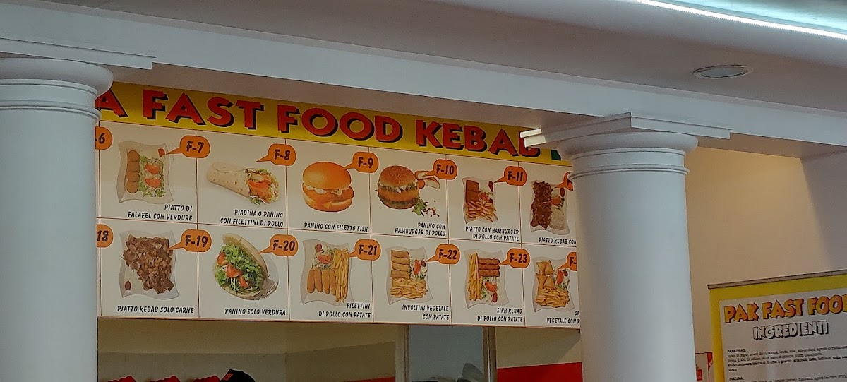 Elia Fast Food Photo Menu 4