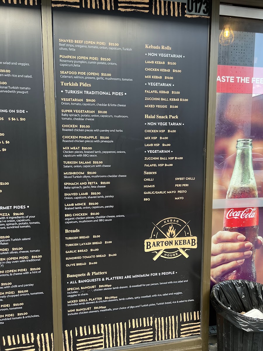 Barton Kebab Photo Menu 2