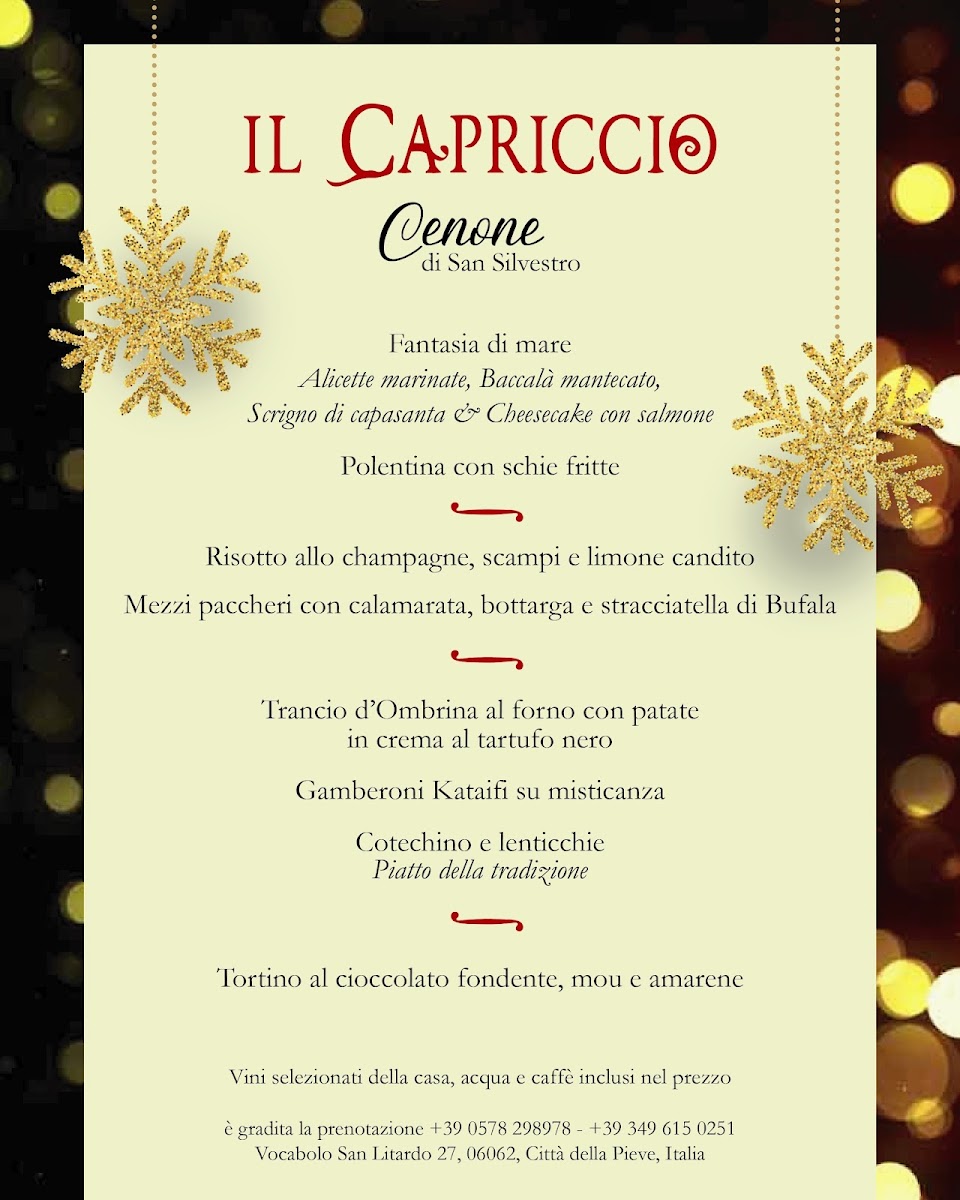 Ristorante Il Capriccio Di Fontebasso L. & C. S.A.S. Photo Menu 1