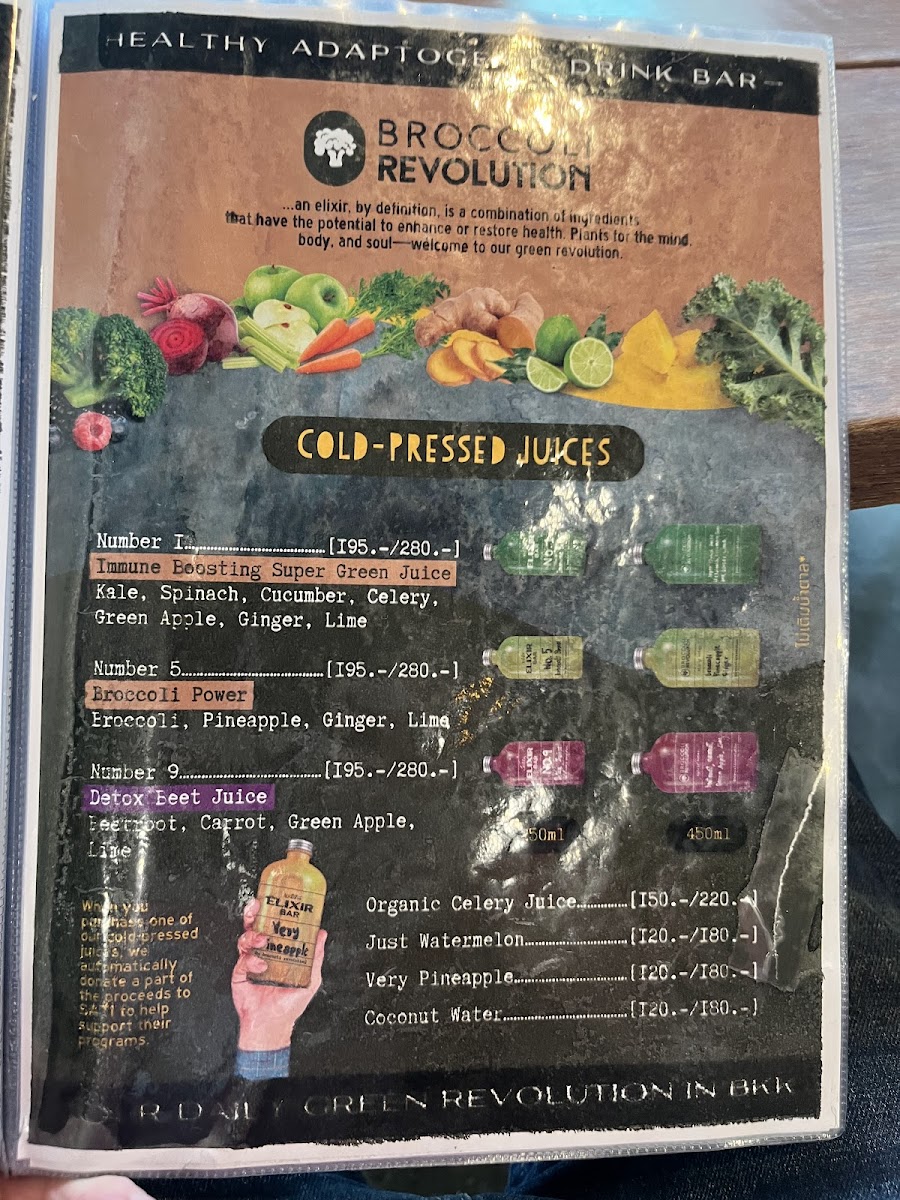 Broccoli Revolution Sukhumvit 49 Photo Menu 3