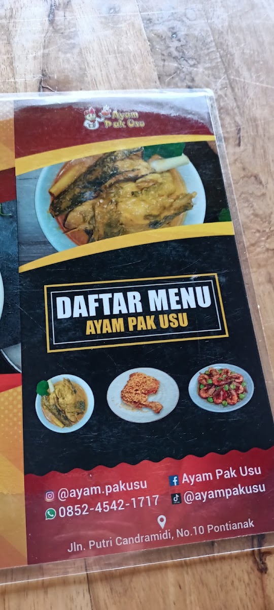 Ayam Pak Usu Photo Menu 9