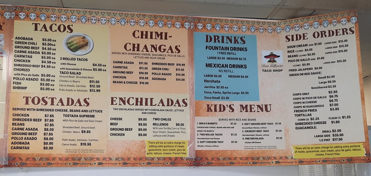 Don Gilberto Mexican Food Photo Menu 10