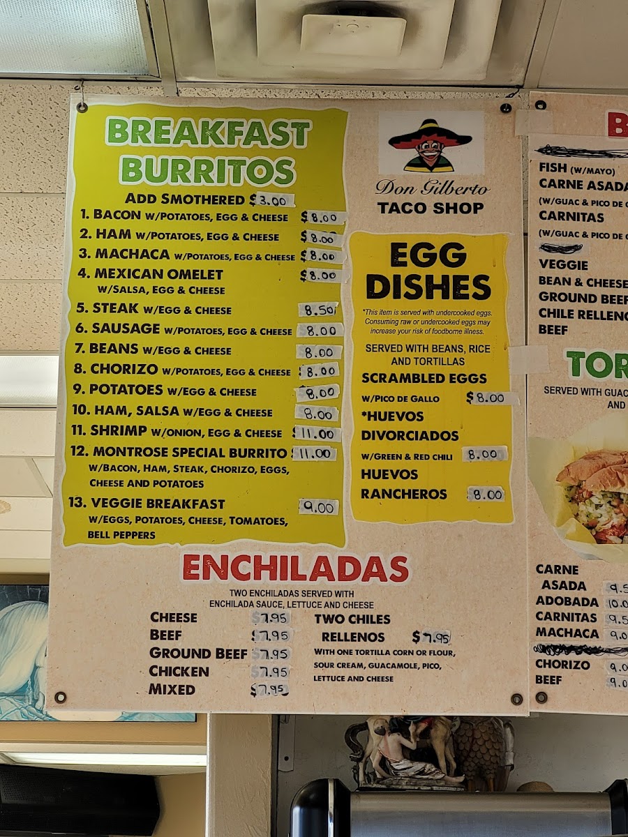 Don Gilberto Mexican Food Photo Menu 6