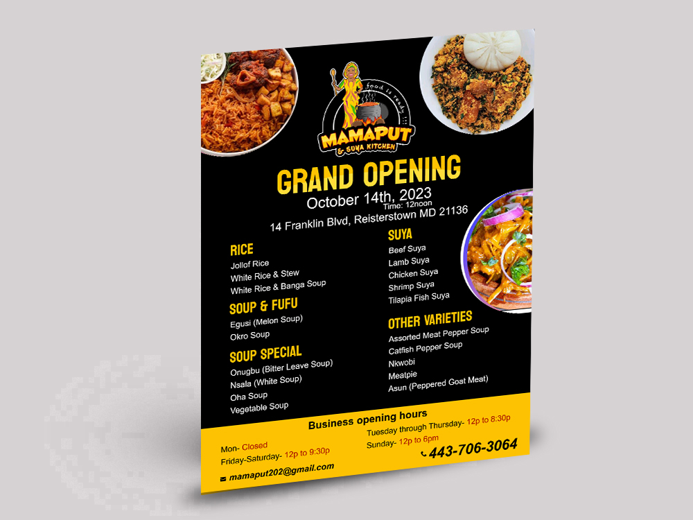 Mamaput and Suya Kitchen Photo Menu 3