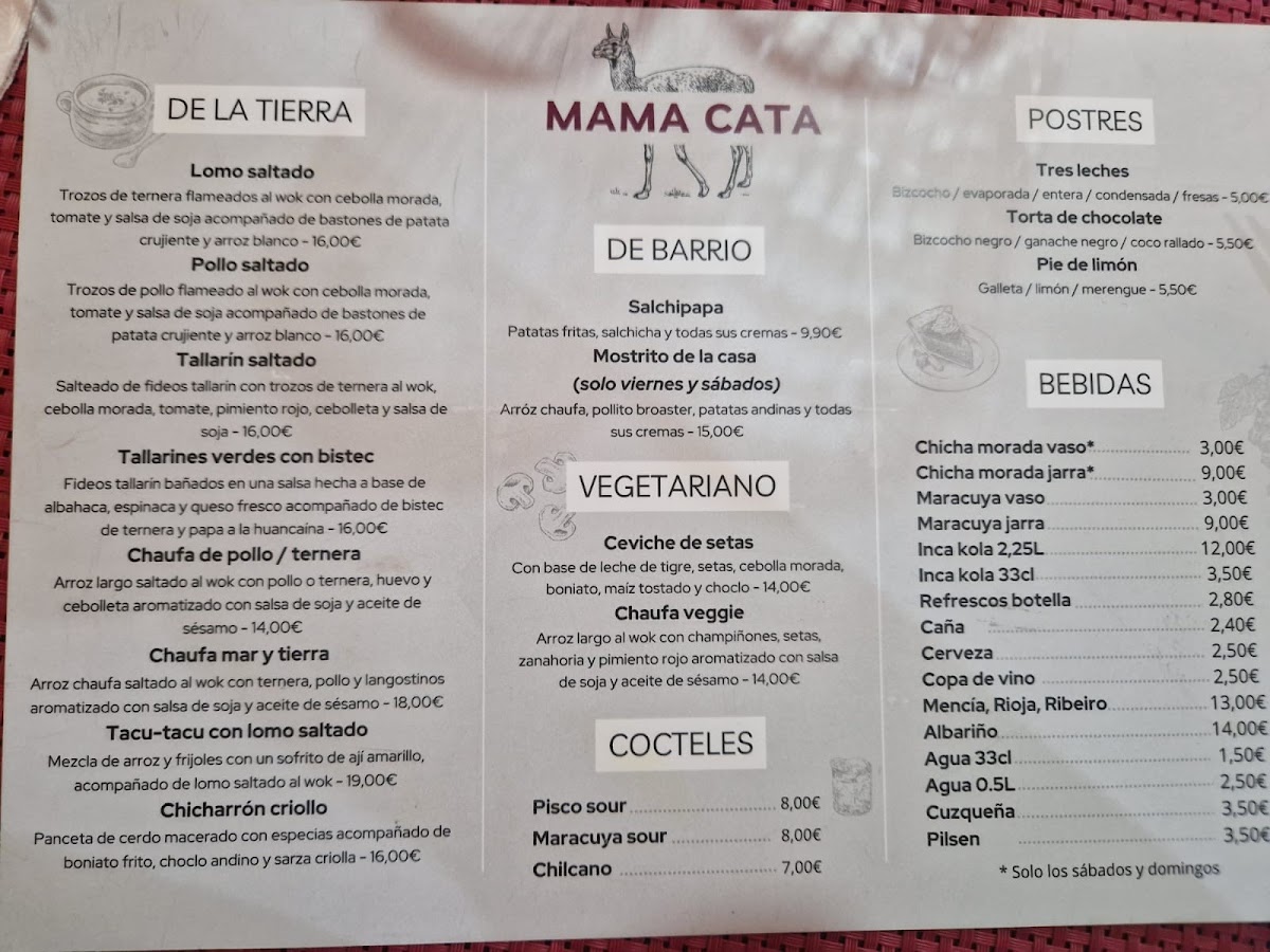 MAMA CATA Photo Menu 10