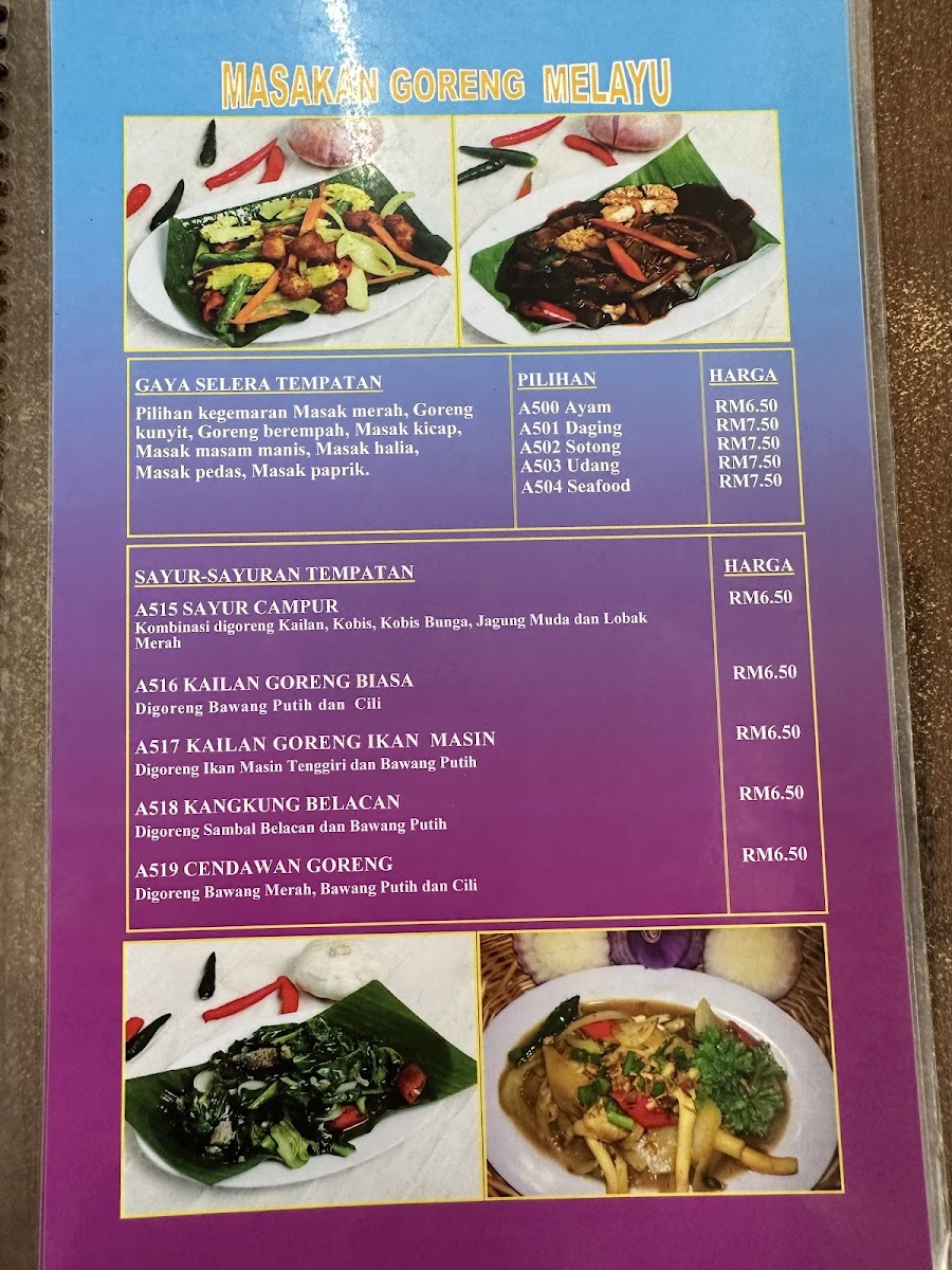 Hamza Cafe vs Kandar Photo Menu 5