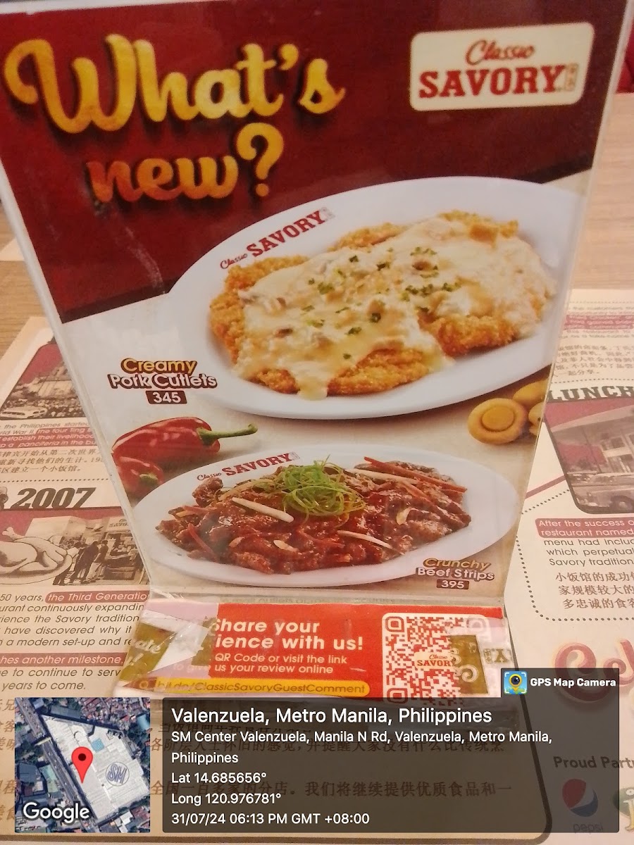 Classic Savory - SM City Valenzuela Photo Menu 3