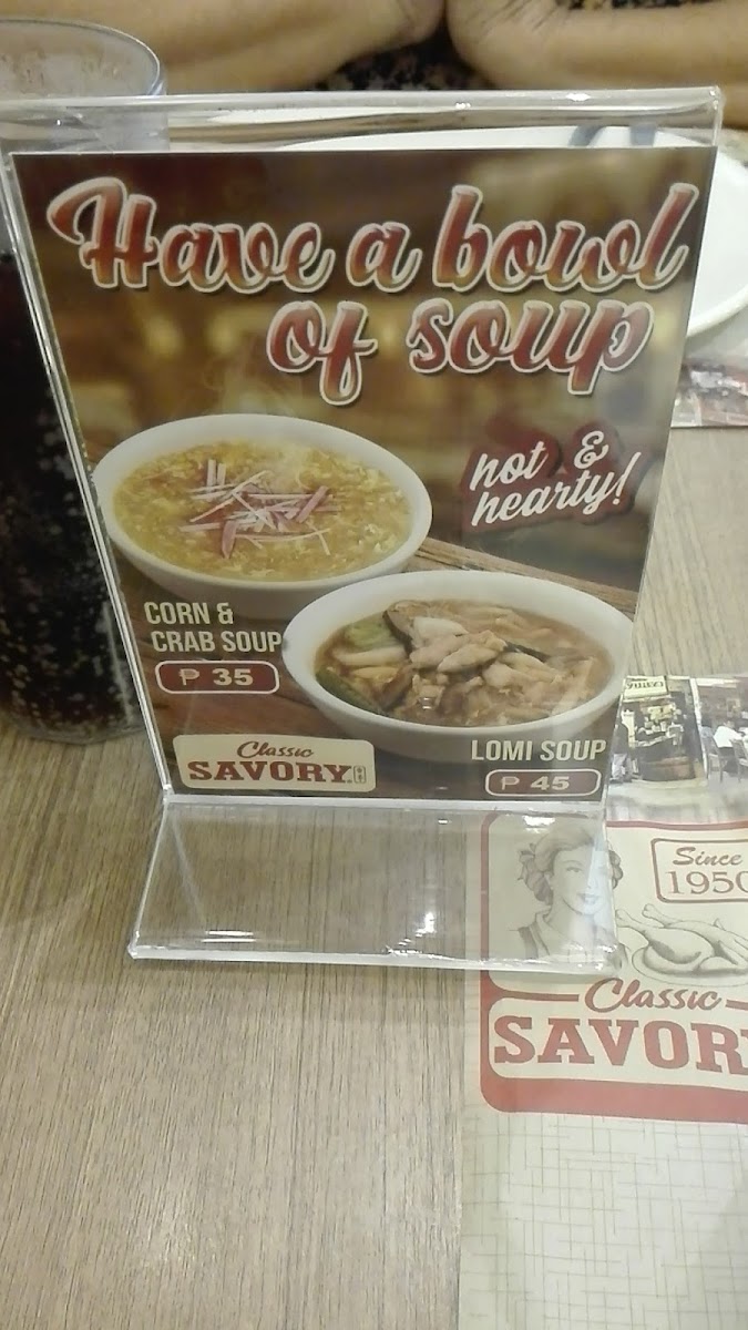 Classic Savory - SM City Valenzuela Photo Menu 5