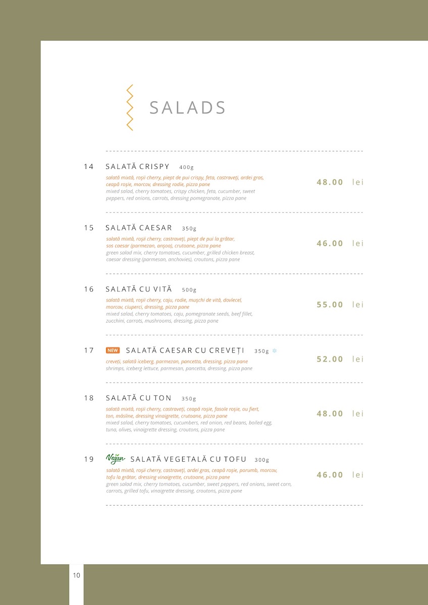 Noi Restaurant Photo Menu 7