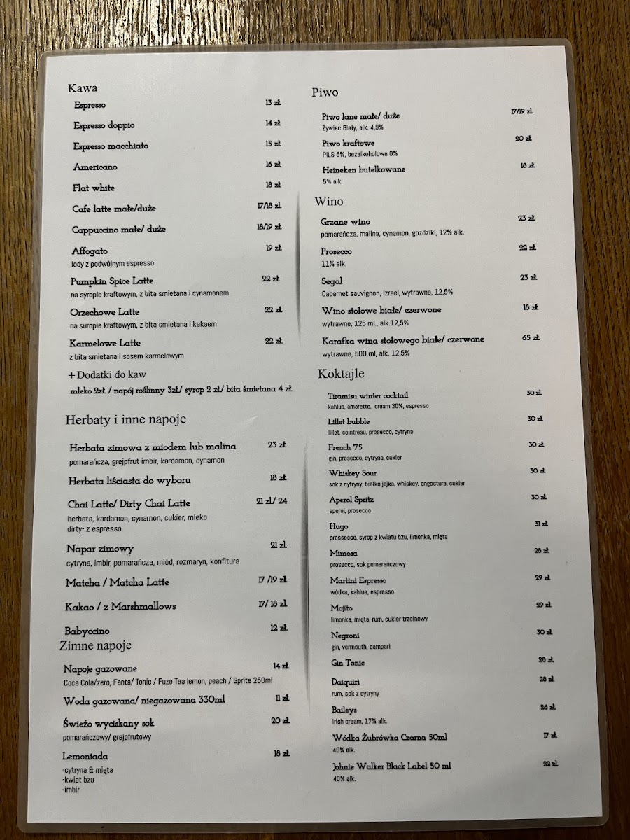Jolie - Brasserie Cafe Photo Menu 2