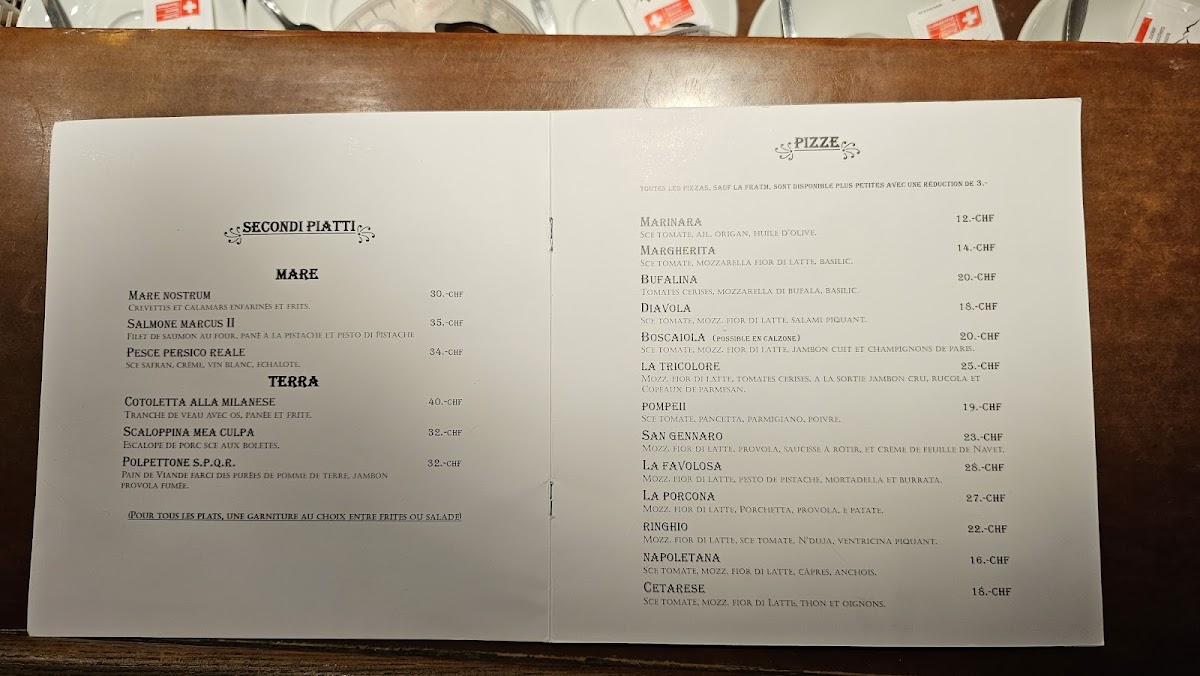 Pompeii Restaurant-pizzeria Photo Menu 3